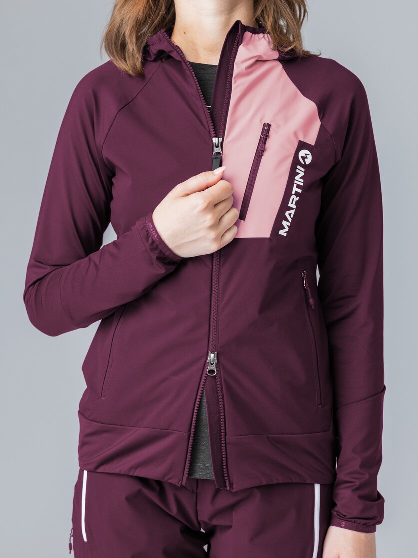 Martini Sportswear - Yalca Hybrid Windbreaker Jacket W - Hybridjacken in seaport-scooter - Detail 3 - Damen