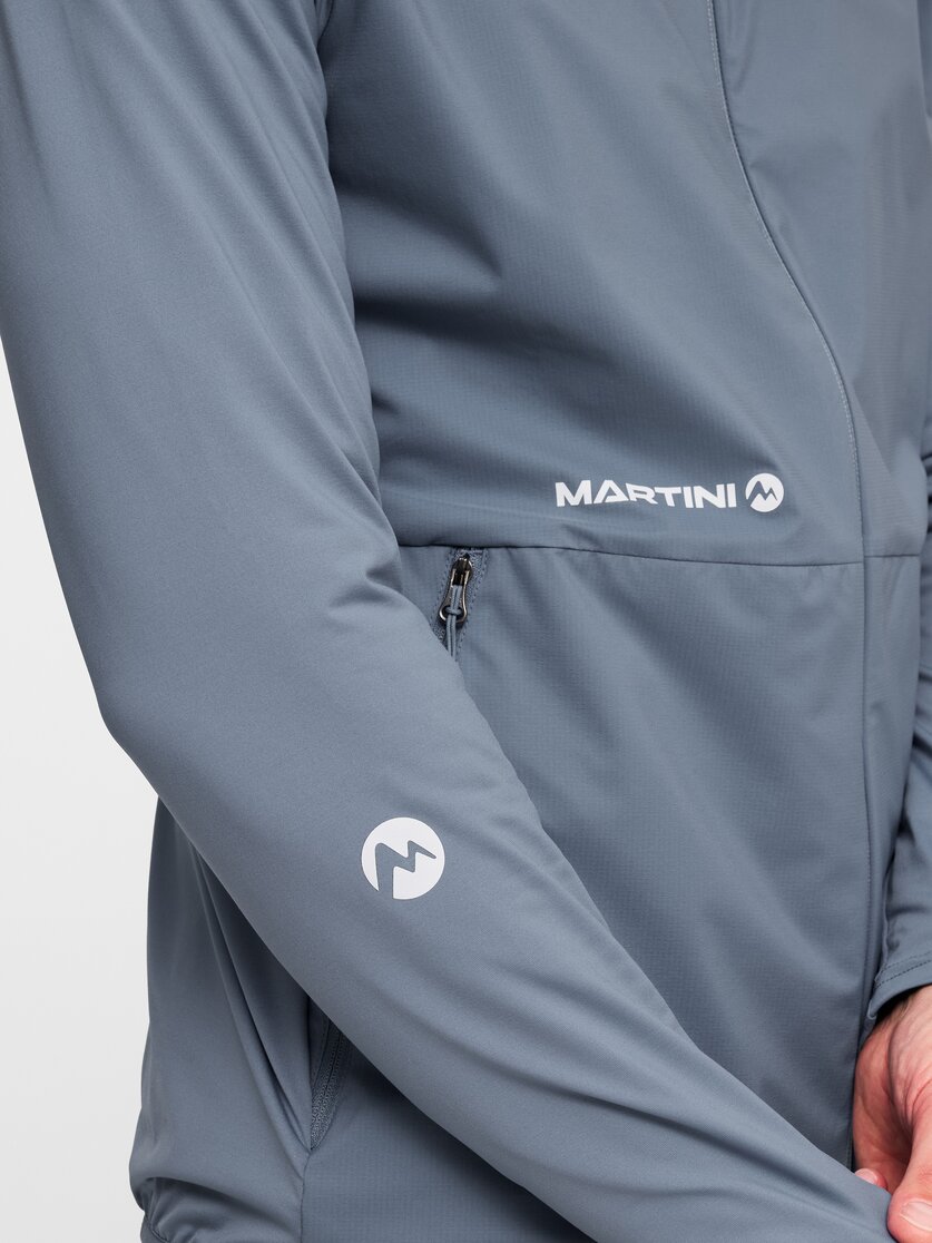 Martini Sportswear - Original Hybrid Windbreaker Jacket M - Windbreaker Jacken in moon - Detail 3 - Herren