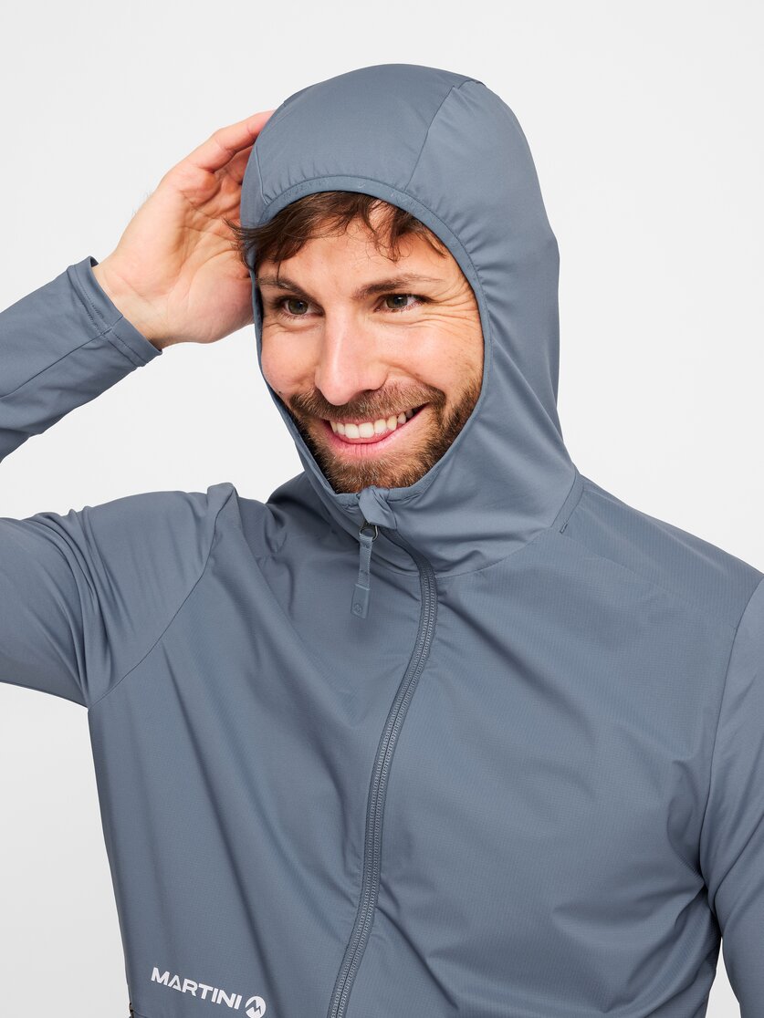 Martini Sportswear - Original Hybrid Windbreaker Jacket M - Windbreaker Jacken in moon - Detail 5 - Herren