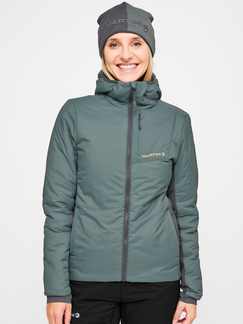 Martini Sportswear - Original Padded Jacket Primaloft®W - Hybridjacken in true navy - Vorderansicht Model - Damen