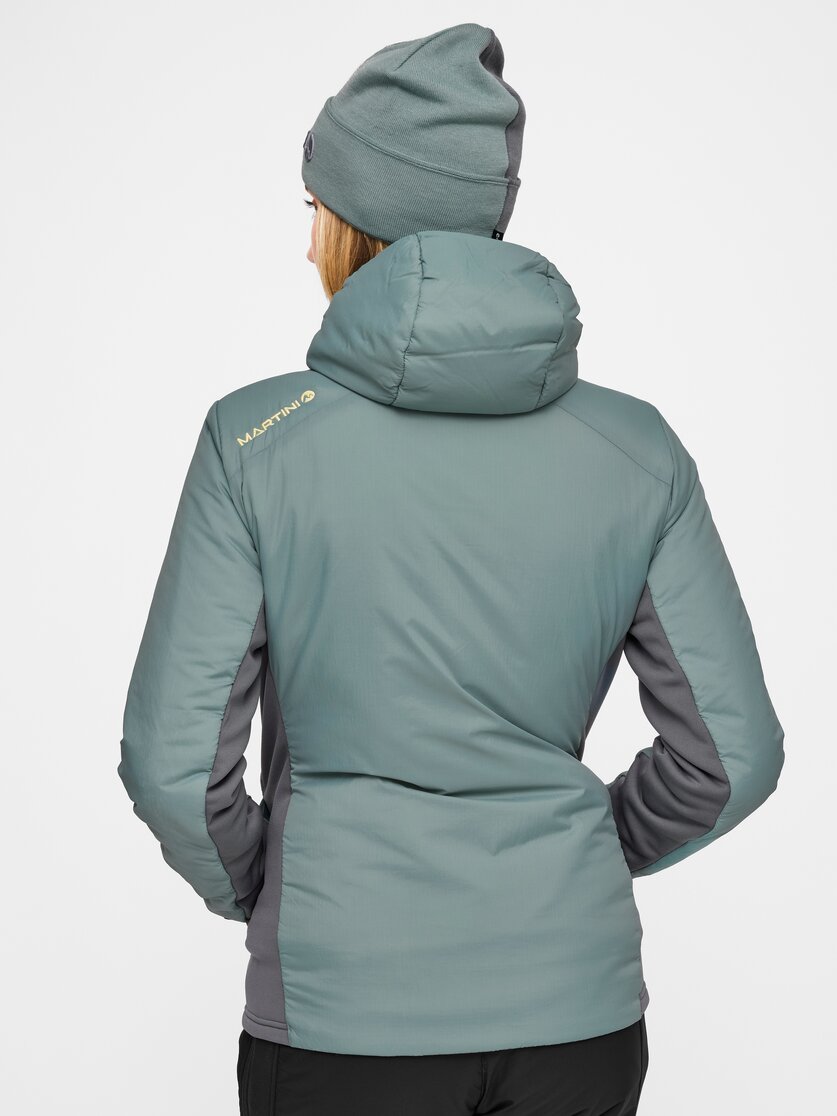 Martini Sportswear - Original Padded Jacket Primaloft®W - Hybridjacken in true navy - Rückansicht Model - Damen