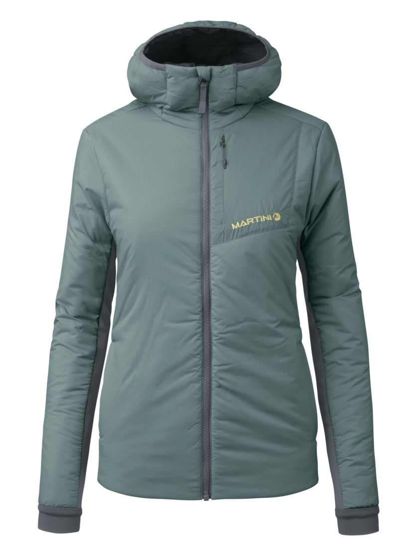 Martini Sportswear - Original Padded Jacket Primaloft®W - Hybridjacken in misty blue-storm - Vorderansicht - Damen