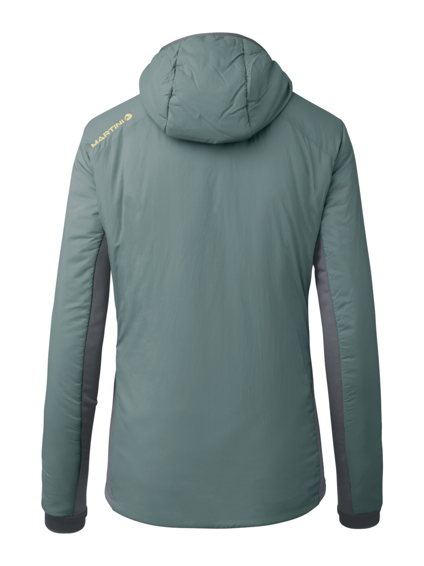 Martini Sportswear - Original Padded Jacket Primaloft®W - Hybridjacken in misty blue-storm - Rückansicht - Damen