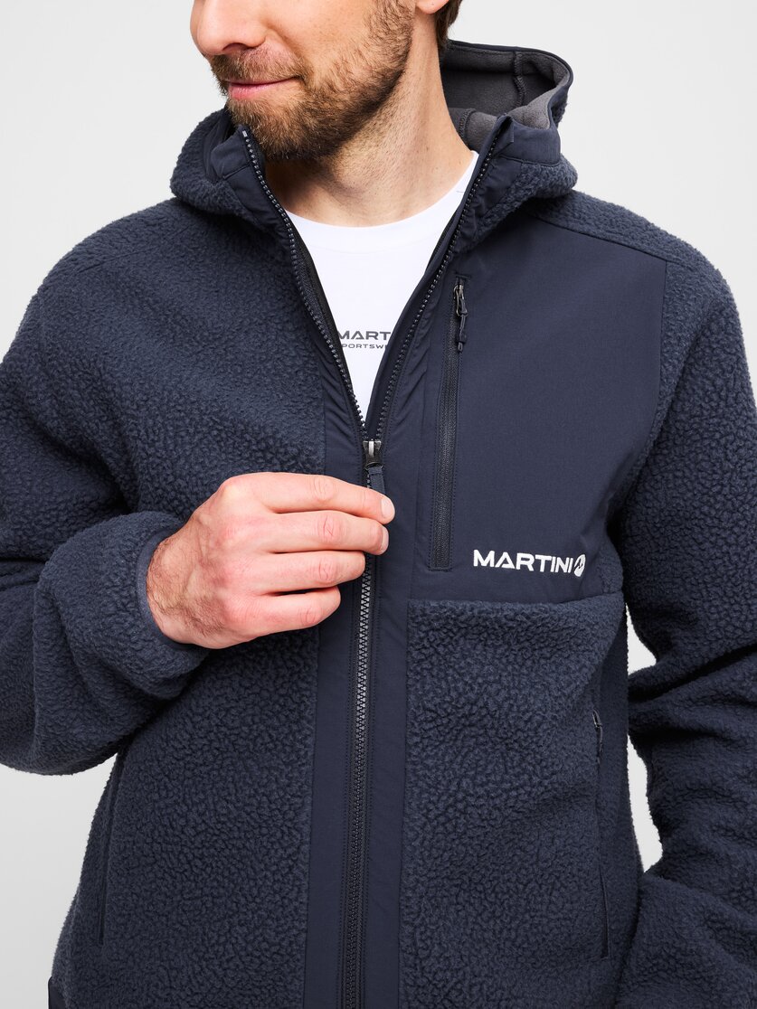 Martini Sportswear - Recharge Jacket Uni - Fleecejacke in true navy - Detail 2 - Unisex