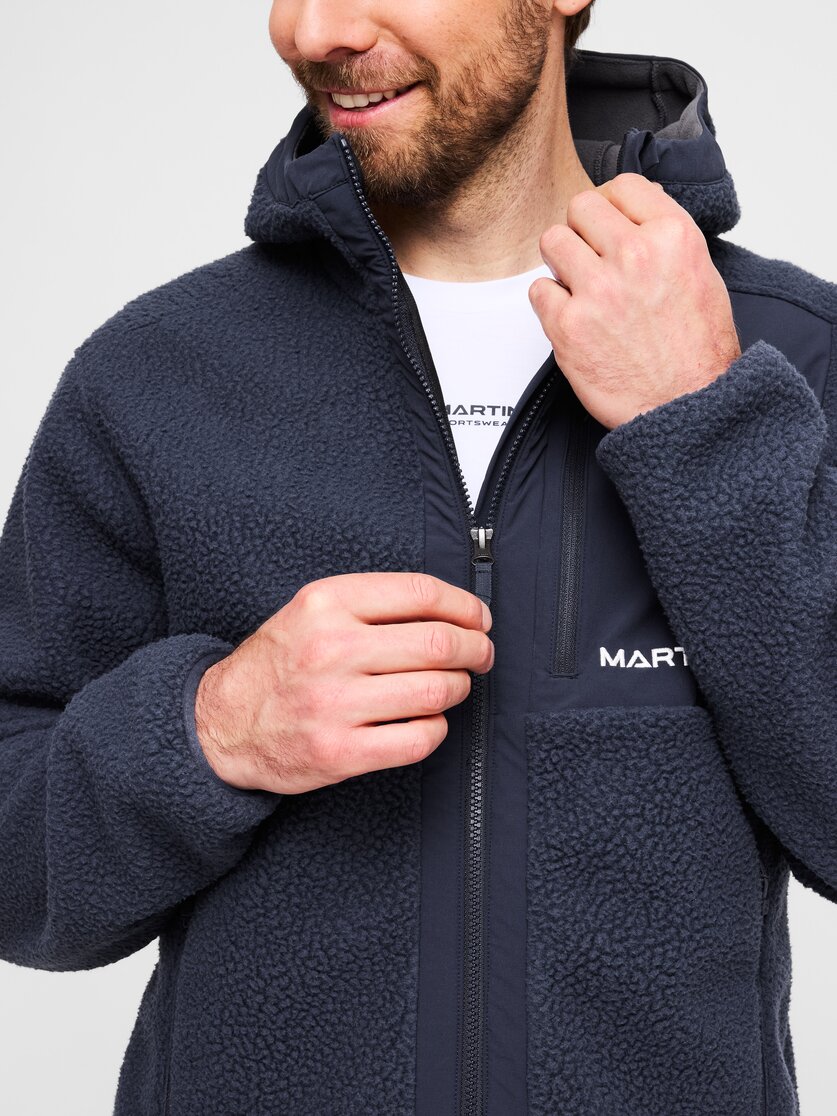 Martini Sportswear - Recharge Jacket Uni - Fleecejacke in true navy - Detail 4 - Unisex