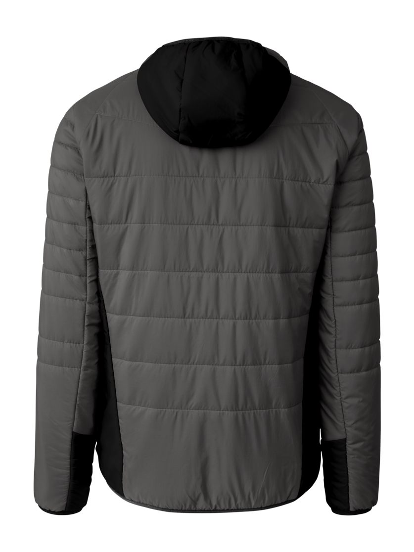 Martini Sportswear - Peakpower Padded Jacket Primaloft® M - Giacche Primaloft e Gloft in steel-black - vista posteriore - Uomo