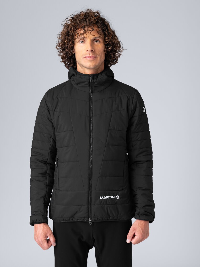 Martini Sportswear - Peakpower Padded Jacket Primaloft® M - Giacche Primaloft e Gloft in mosstone-mars - vista frontale modello - Uomo