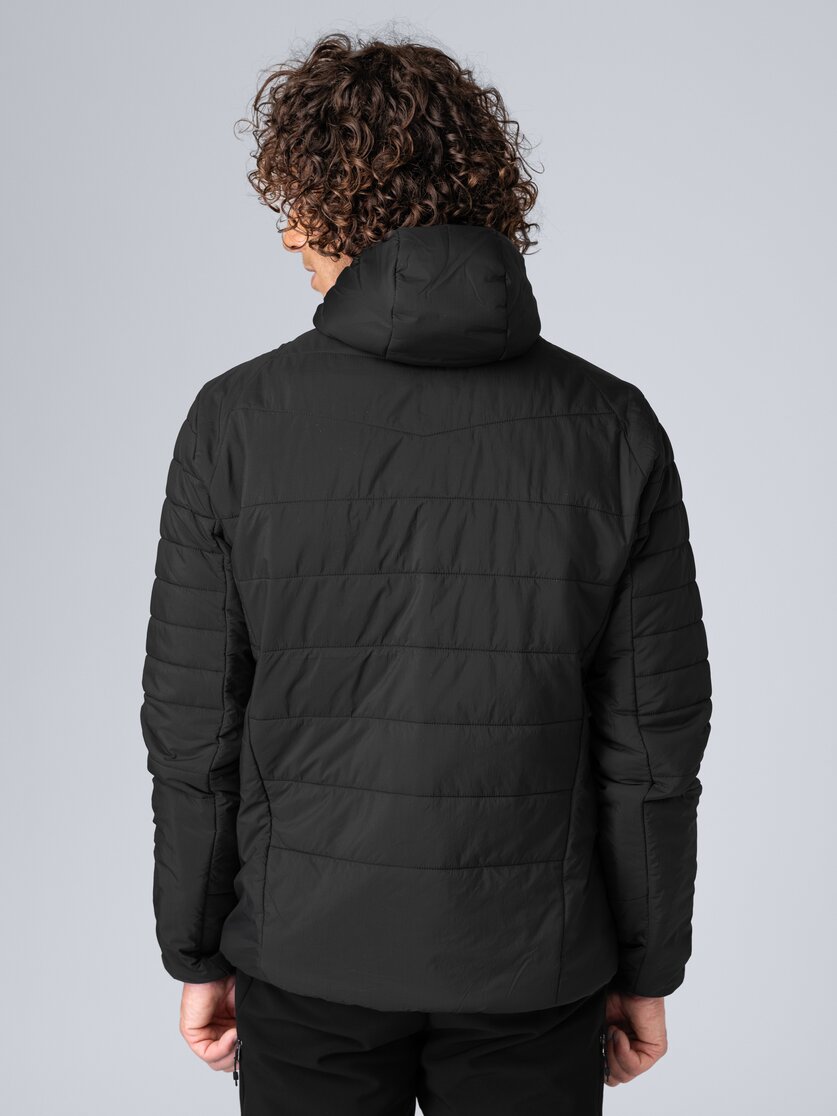 Martini Sportswear - Peakpower Padded Jacket Primaloft® M - Giacche Primaloft e Gloft in mosstone-mars - vista laterale modello - Uomo