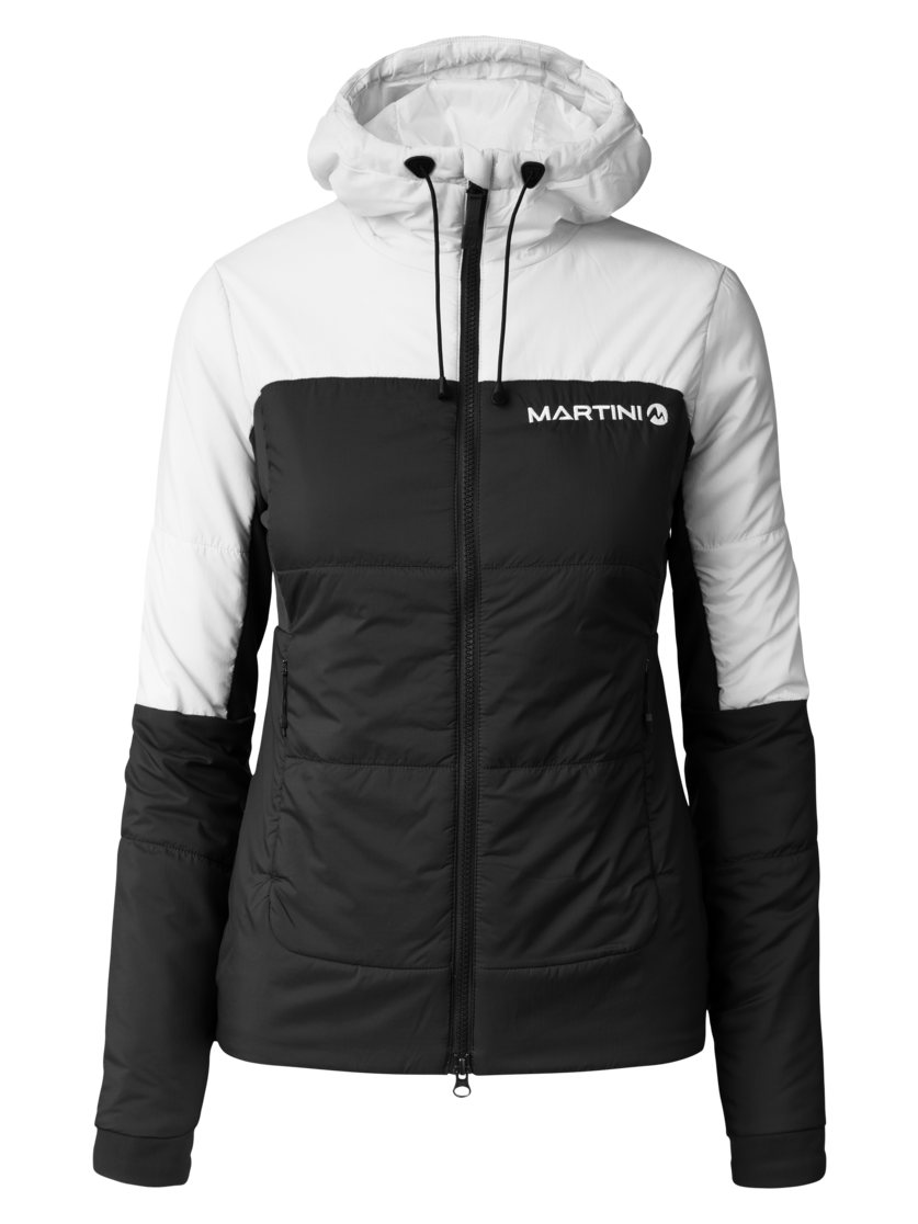Martini Sportswear - Yalca Padded Jacket Primaloft® W - Primaloft & Gloft Jacken in black-white - Vorderansicht - Damen