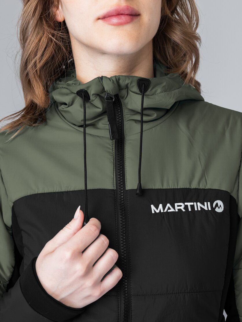 Martini Sportswear - Yalca Padded Jacket Primaloft® W - Giacche Primaloft e Gloft in black-mosstone - Dettaglio 7 - Donna