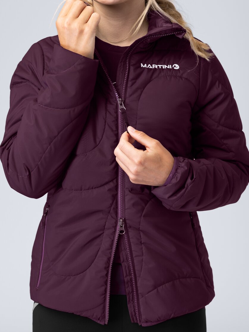 Martini Sportswear - Recharge Padded Jacket Primaloft® W - Giacche Primaloft e Gloft in mosstone - Dettaglio 2 - Donna