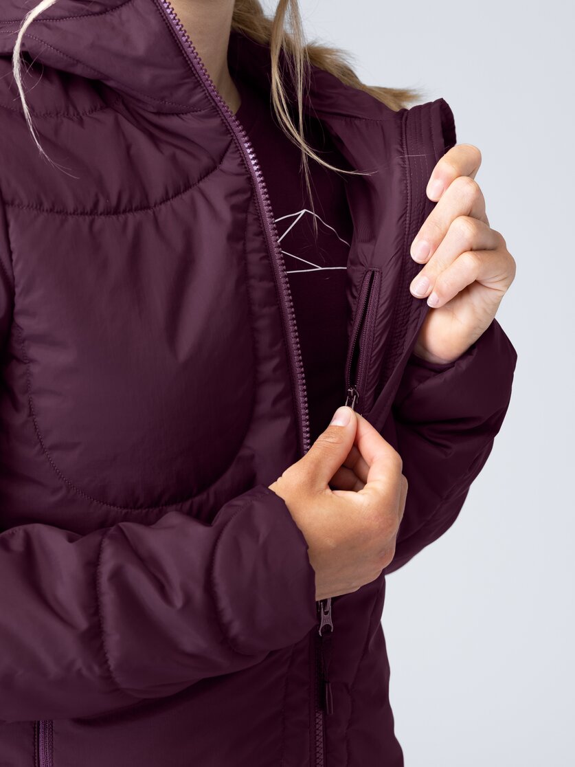 Martini Sportswear - Recharge Padded Jacket Primaloft® W - Giacche Primaloft e Gloft in mosstone - Dettaglio 3 - Donna