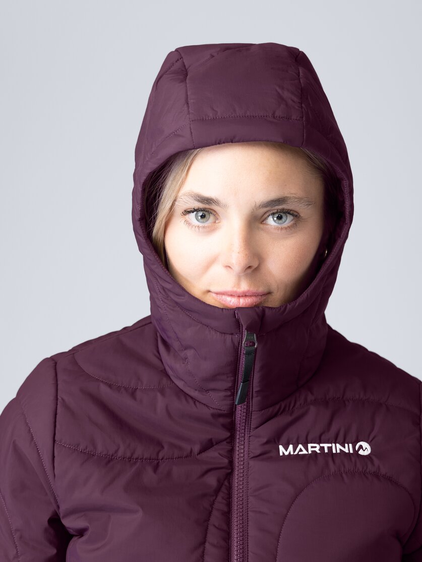Martini Sportswear - Recharge Padded Jacket Primaloft® W - Giacche Primaloft e Gloft in mosstone - Dettaglio 5 - Donna