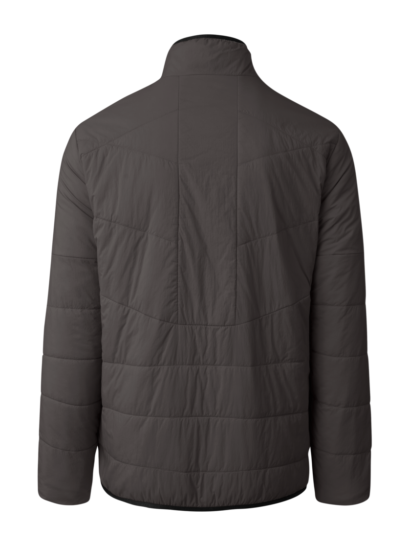 Martini Sportswear - Hillclimb Padded Jacket G-Loft® M - Primaloft & Gloft Jackets in steel - rear view - Men