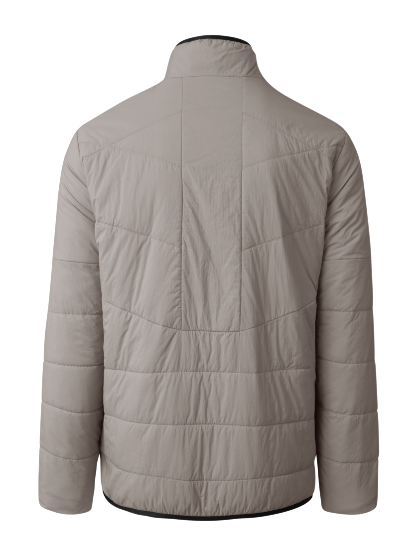Martini Sportswear - Hillclimb Padded Jacket G-Loft® M - Primaloft & Gloft Jacken in stone - Rückansicht - Herren