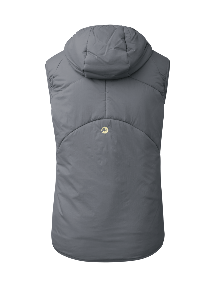 Martini Sportswear - Desire Padded Vest Primaloft®W - Westen in storm-butter cream - Rückansicht - Damen