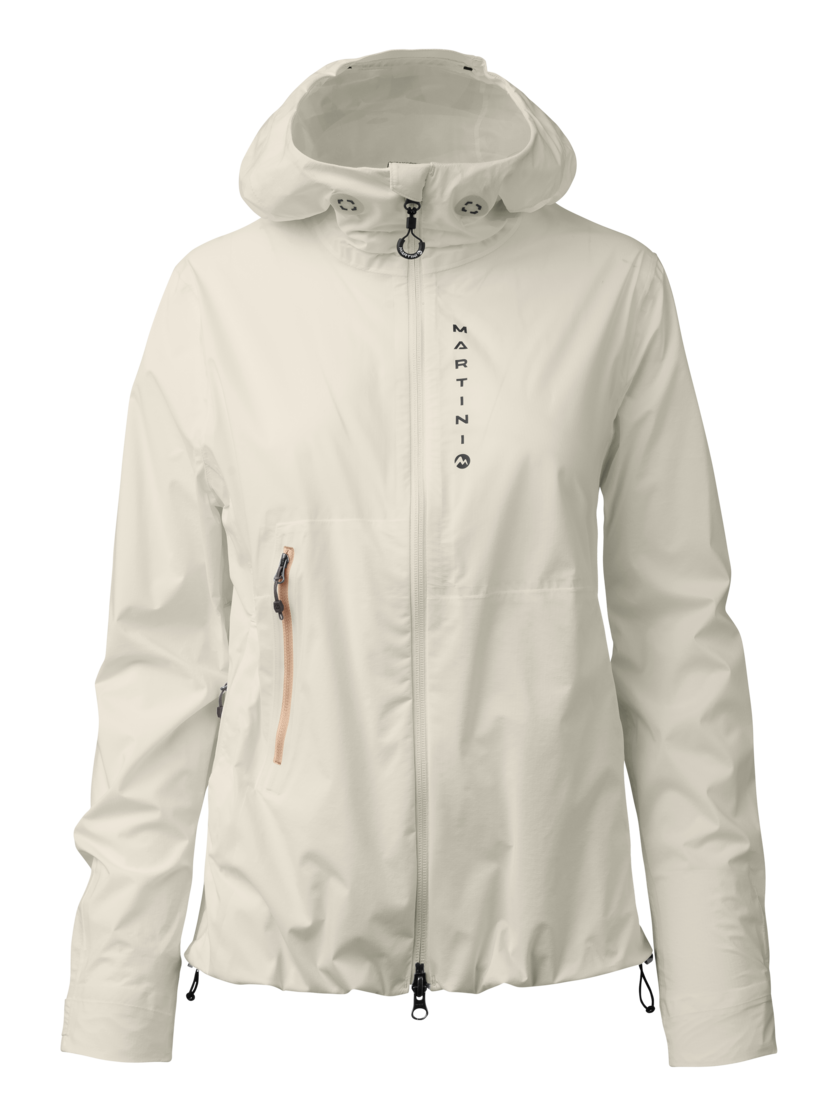 Martini Sportswear - Firstline 2,5L Jacket W - Hardshell Jacken in off white-rosy glow - Vorderansicht - Damen