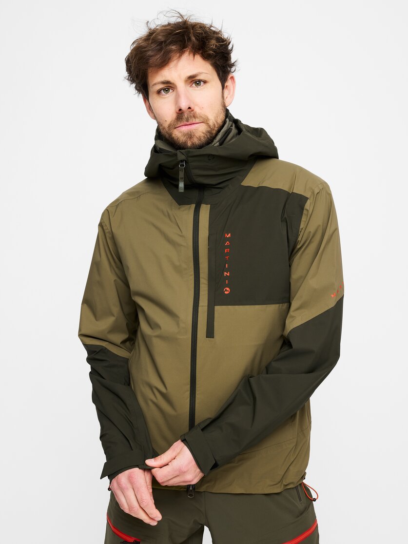 Martini Sportswear - Firstline 2,5L Jacket M - Hardshell Jacken in spanish green-olive - Vorderansicht Model - Herren