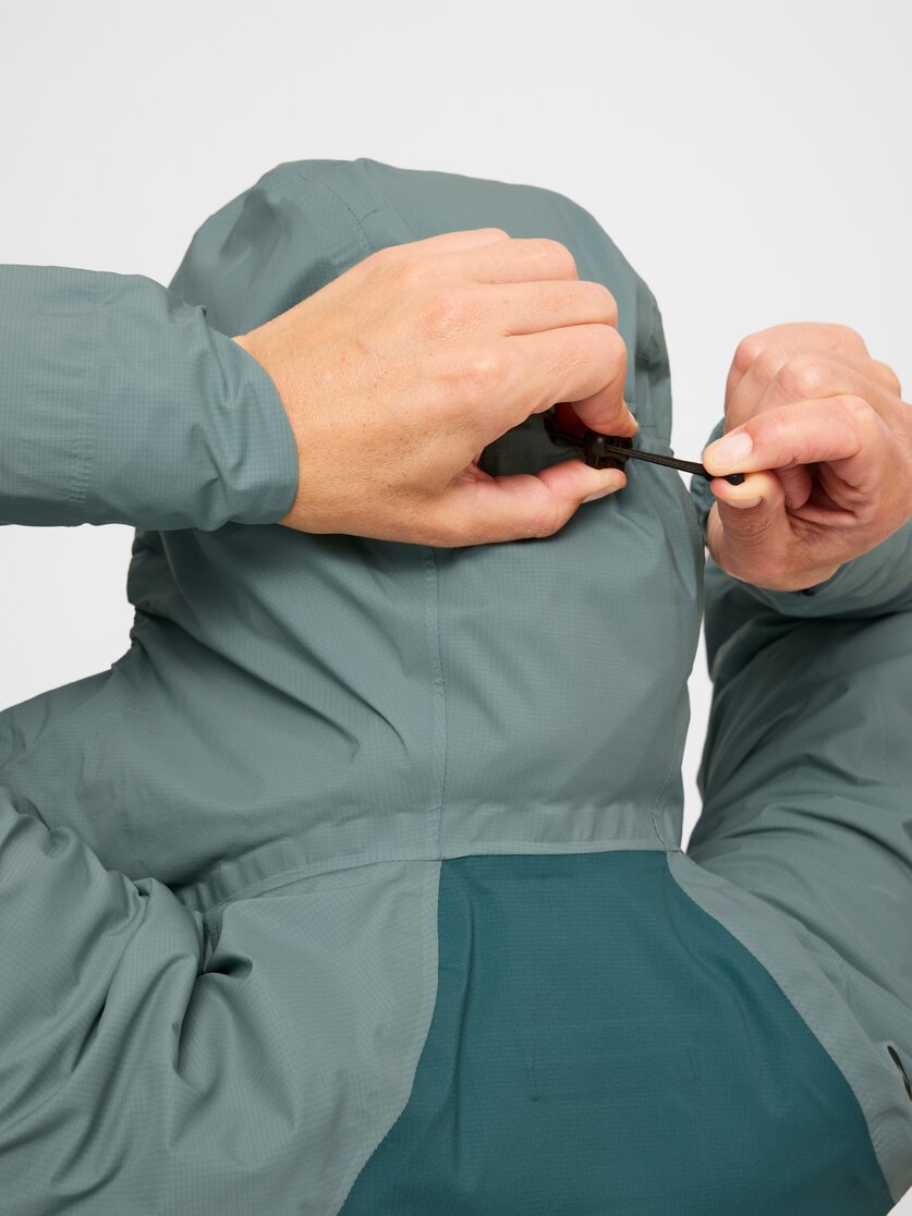 Martini Sportswear - Hillclimb HS Hooded Jacket W - Hardshell Jacken in black-white - Detail 6 - Damen