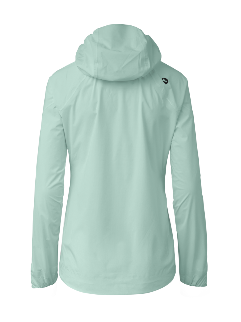 Martini Sportswear - Hillclimb HS Hooded Jacket W - Giacche Hardshell in ibiza blue - vista posteriore - Donna