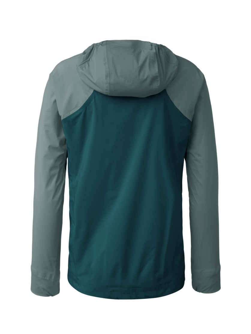 Martini Sportswear - Hillclimb HS Hooded Jacket M - Hardshell Jacken in seaport-misty blue - Rückansicht - Herren