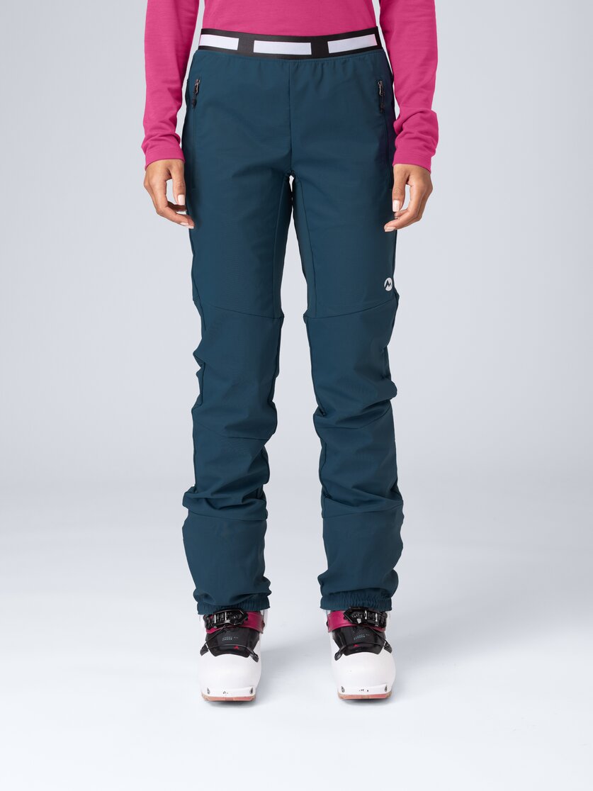 Martini Sportswear - Desire Pants W - Long pants in poseidon - front view model - Women