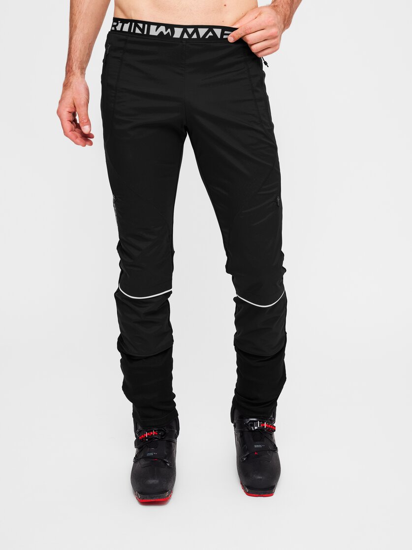 Martini Sportswear - Giro Pants Uni - Lange Hosen in black-white - Vorderansicht Model - Unisex