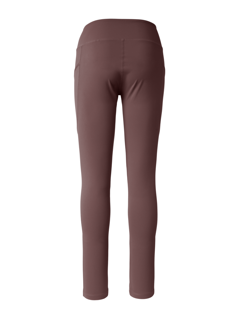 Martini Sportswear - Alpmate Friends Tights W - Lange Hosen in clay - Rückansicht - Damen
