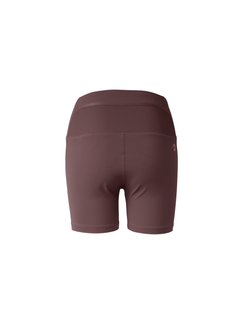 Martini Sportswear - Hillclimb Flex Shorts W - Kurze Hosen in clay - Rückansicht - Damen
