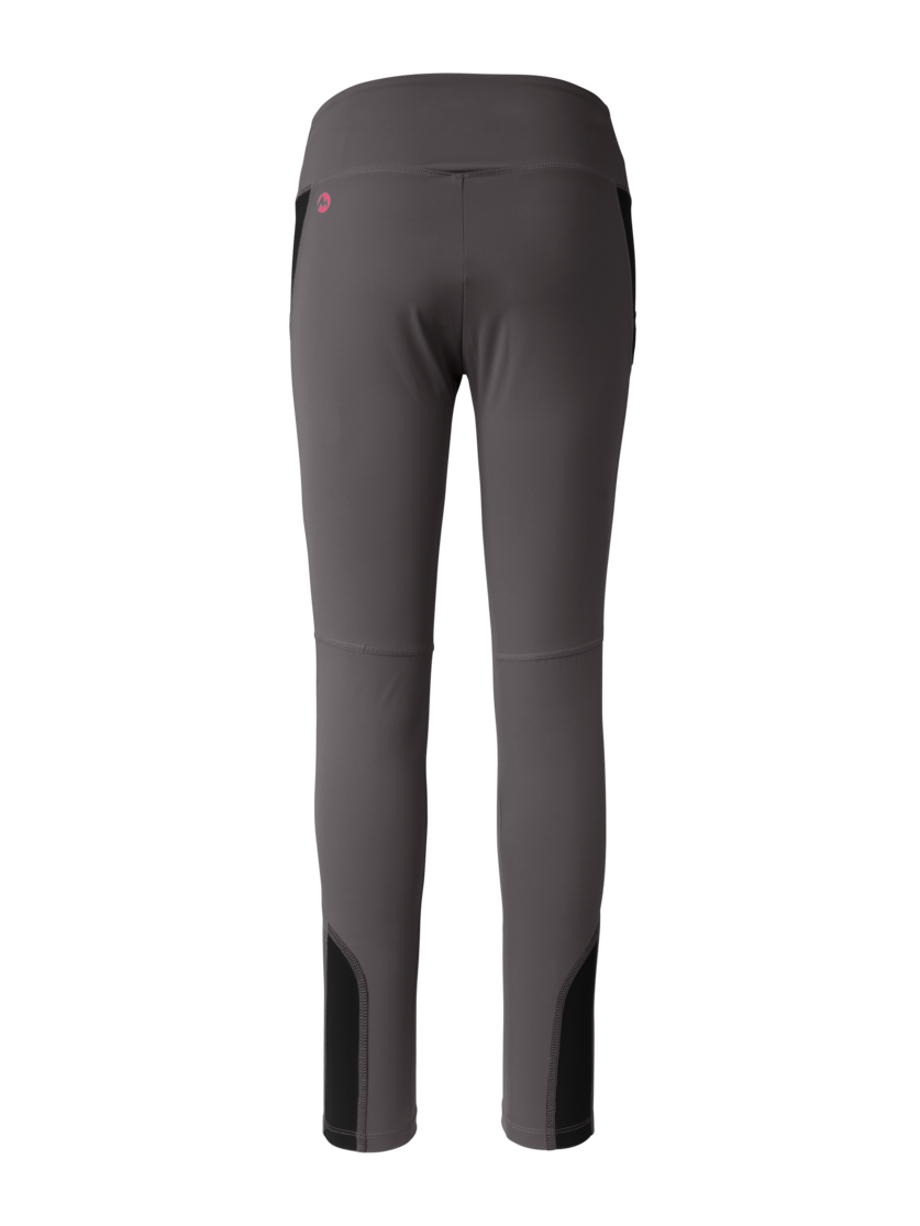 Martini Sportswear - Highventure Tights W - Lange Hosen in granite-black - Rückansicht - Damen
