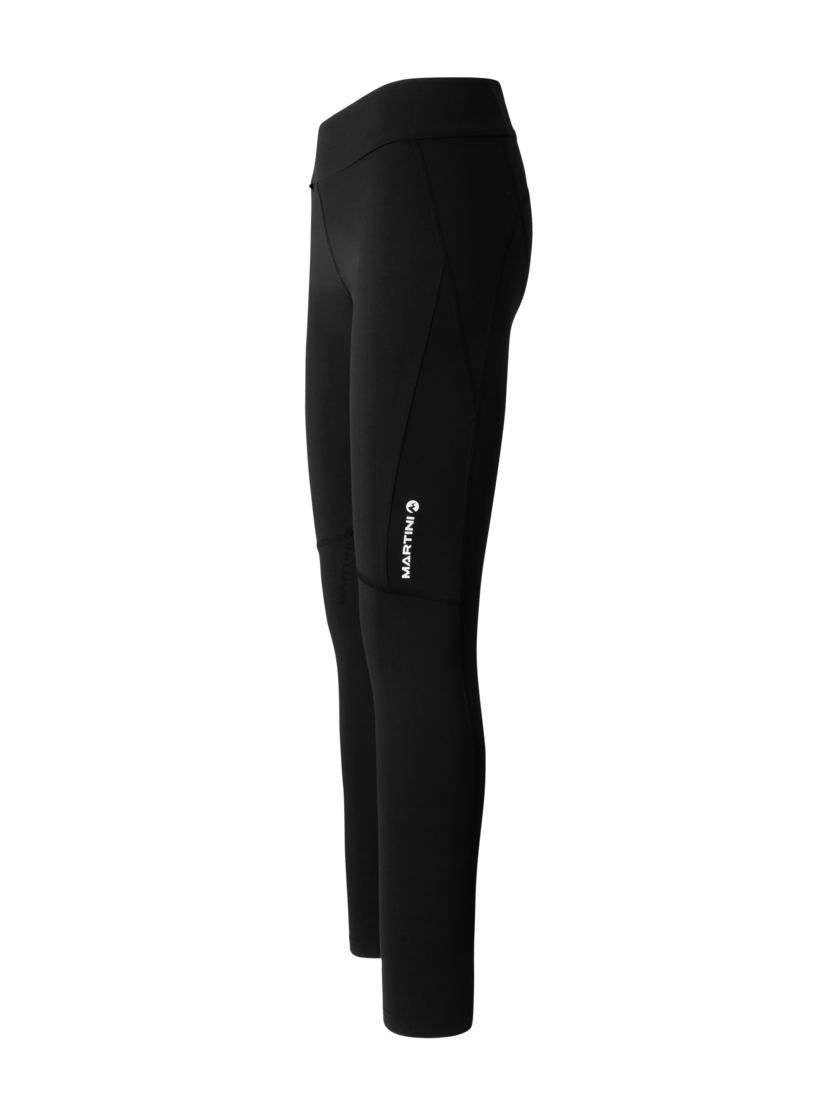 Martini Sportswear - Sunrise Tights W - Pantaloni lunghi in black - vista laterale - Donna