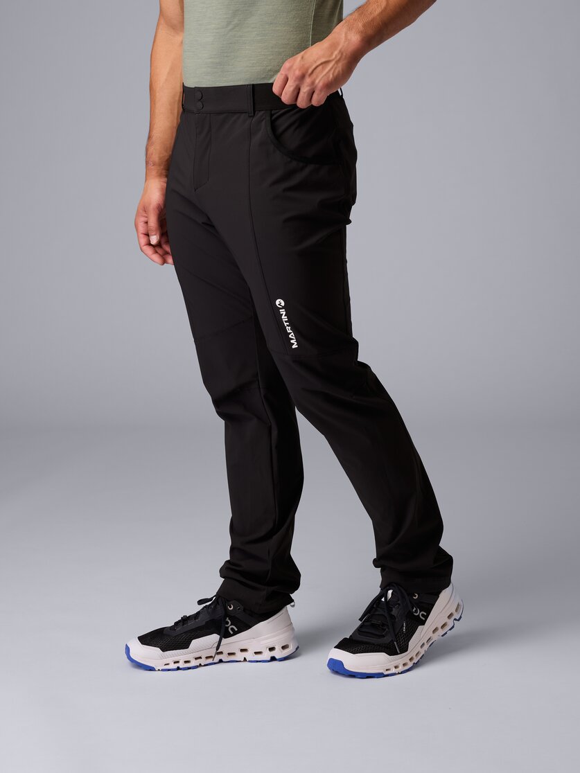 Martini Sportswear - Trektech Pants M - Long pants in black - front view model - Men