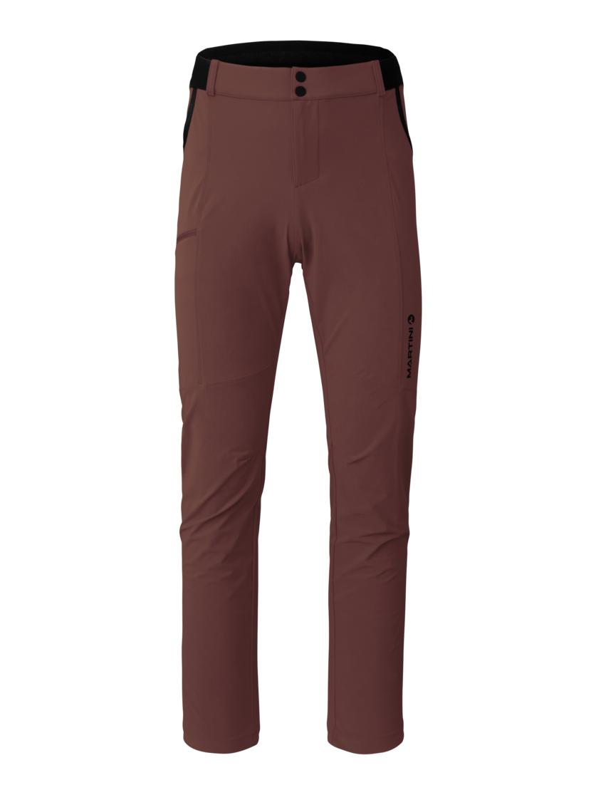 Martini Sportswear - Trektech Pants M - Long pants in peakan - front view - Men