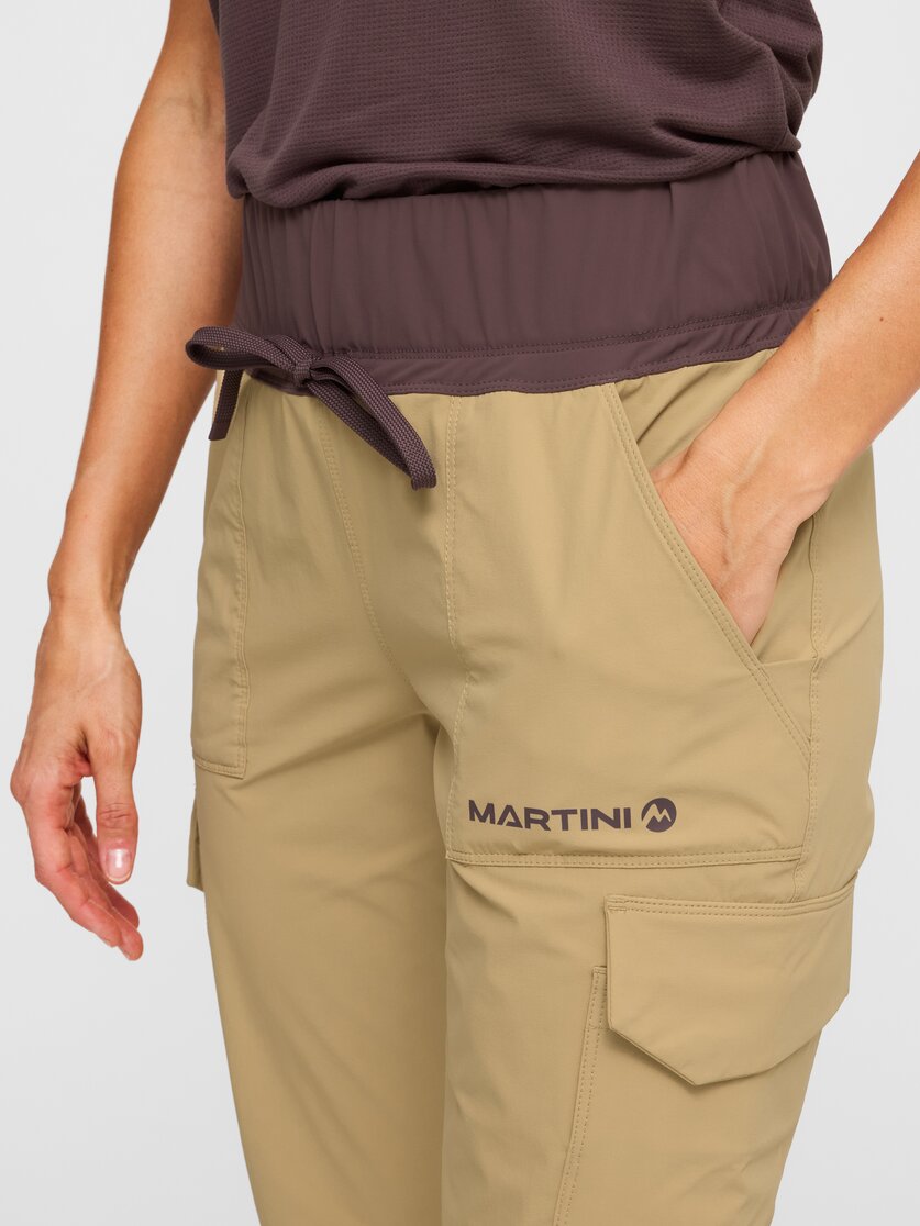 Martini Sportswear - Alpmate Breeze Pants W - Lange Hosen in black - Detail 1 - Damen