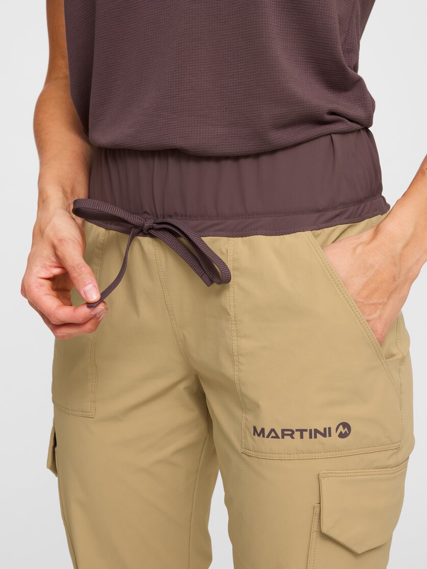 Martini Sportswear - Alpmate Breeze Pants W - Lange Hosen in black - Detail 3 - Damen