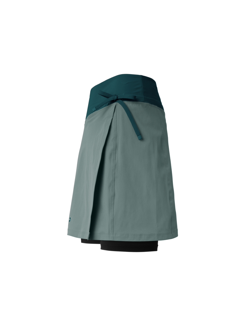 Martini Sportswear - Alpmate Sonic Skirt W - Röcke in misty blue-seaport - Seitenansicht - Damen