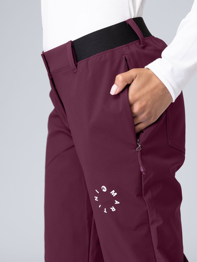 Martini Sportswear - Recharge Pants W - Lange Hosen in mosstone - Detail 1 - Damen