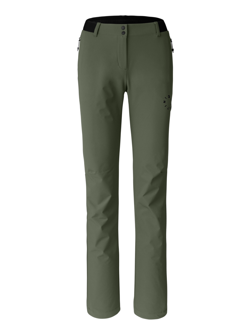 Martini Sportswear - Recharge Pants W - Lange Hosen in mosstone - Vorderansicht - Damen