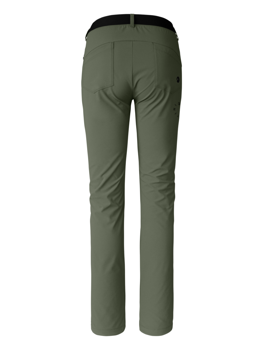 Martini Sportswear - Recharge Pants W - Lange Hosen in mosstone - Rückansicht - Damen