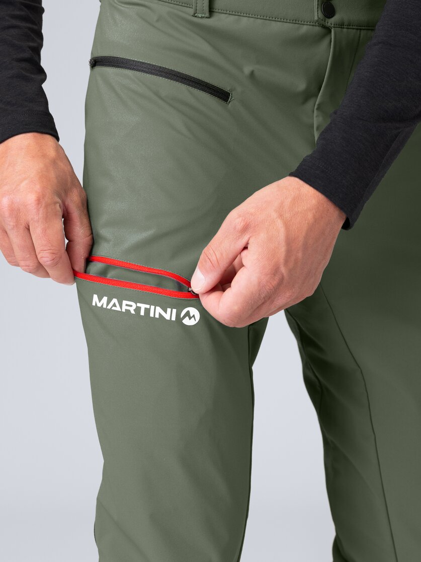 Martini Sportswear - Yalca Pants M - Lange Hosen in seaport-lava - Detail 1 - Herren