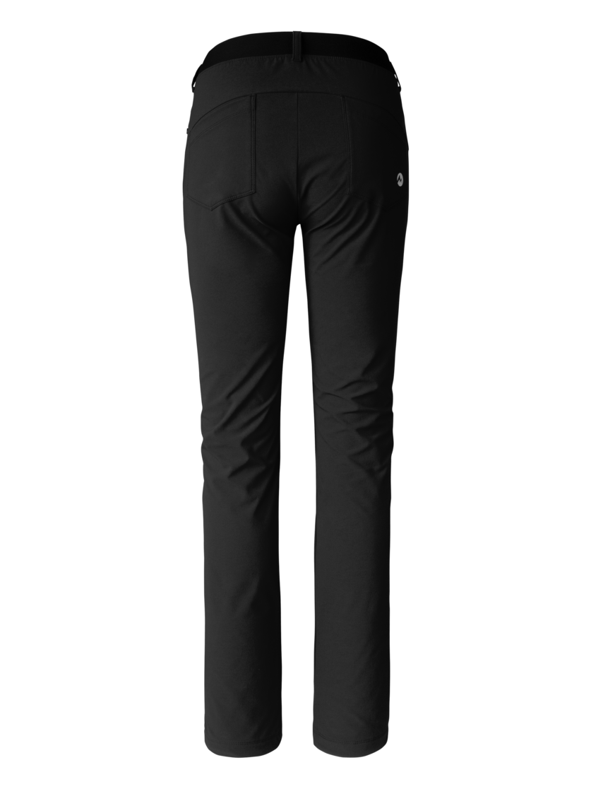 Martini Sportswear - Recharge Pants K W - Long pants in black - rear view - Women