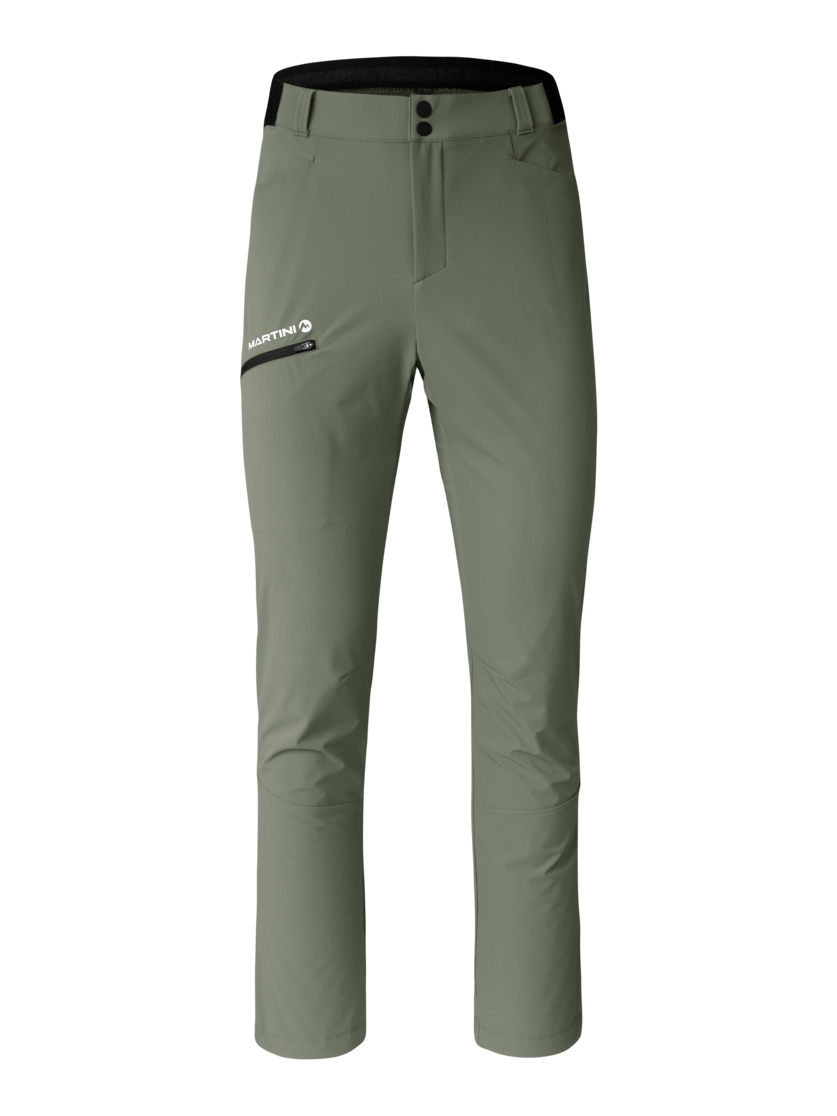 Martini Sportswear - Recharge Pants K M - Petite Pants in mosstone - front view - Men