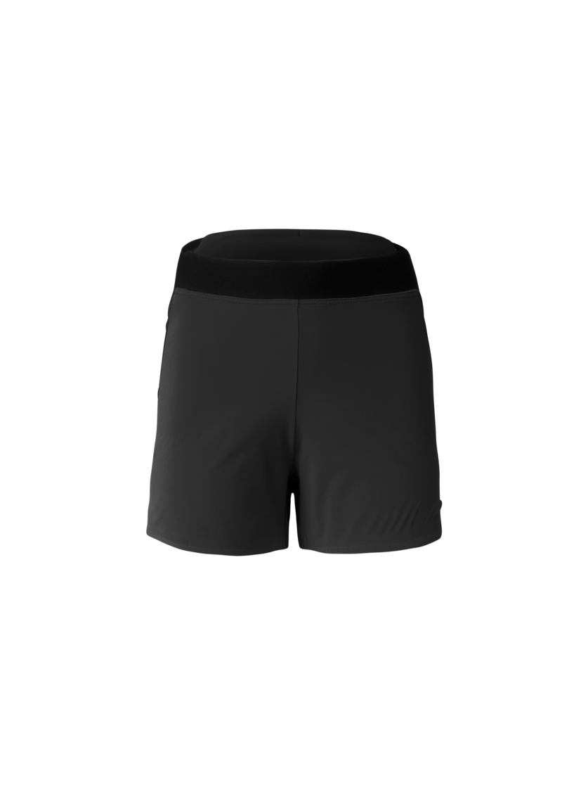 Martini Sportswear - Hillclimb Ultra Shorts W - Kurze Hosen in black-granite - Vorderansicht - Damen
