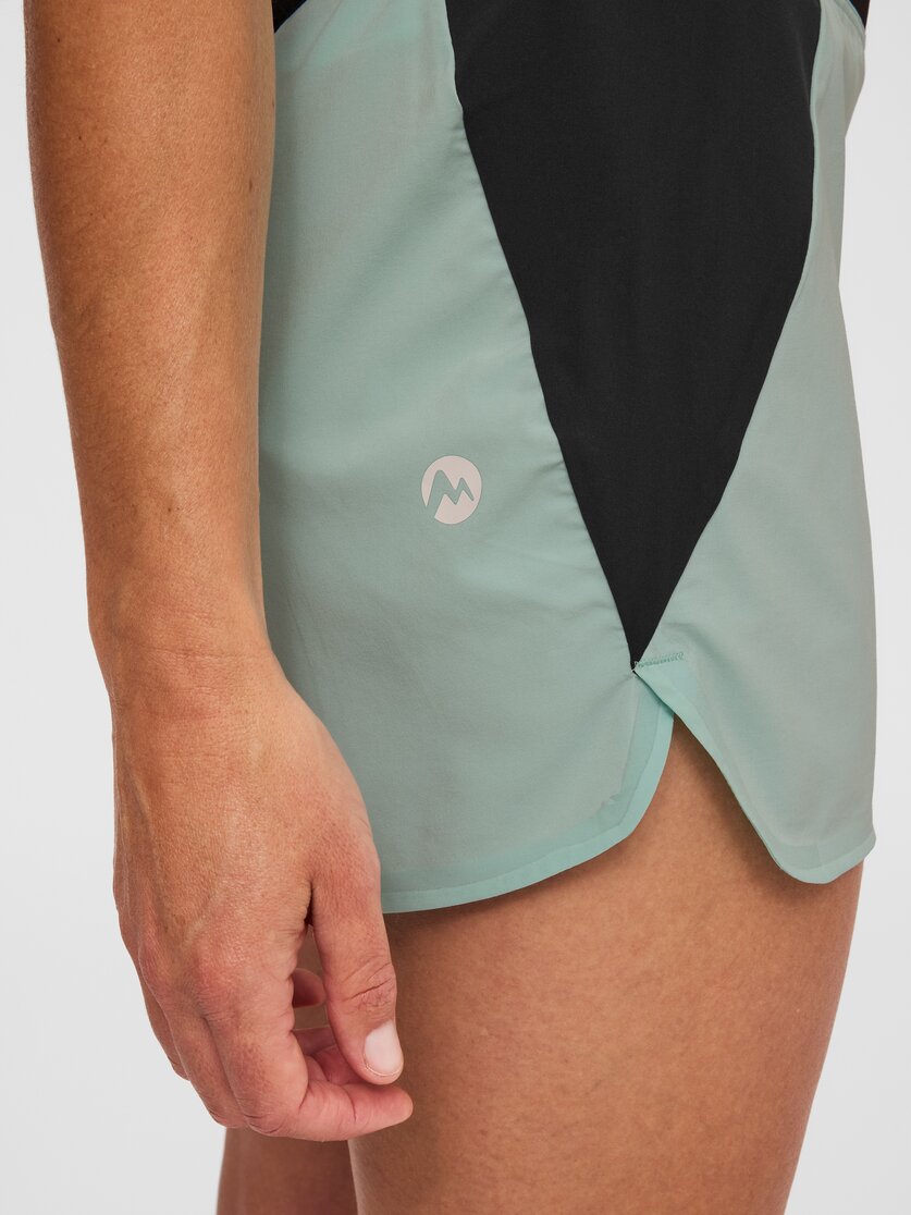 Martini Sportswear - Hillclimb Ultra Shorts W - Kurze Hosen in black-granite - Detail 3 - Damen