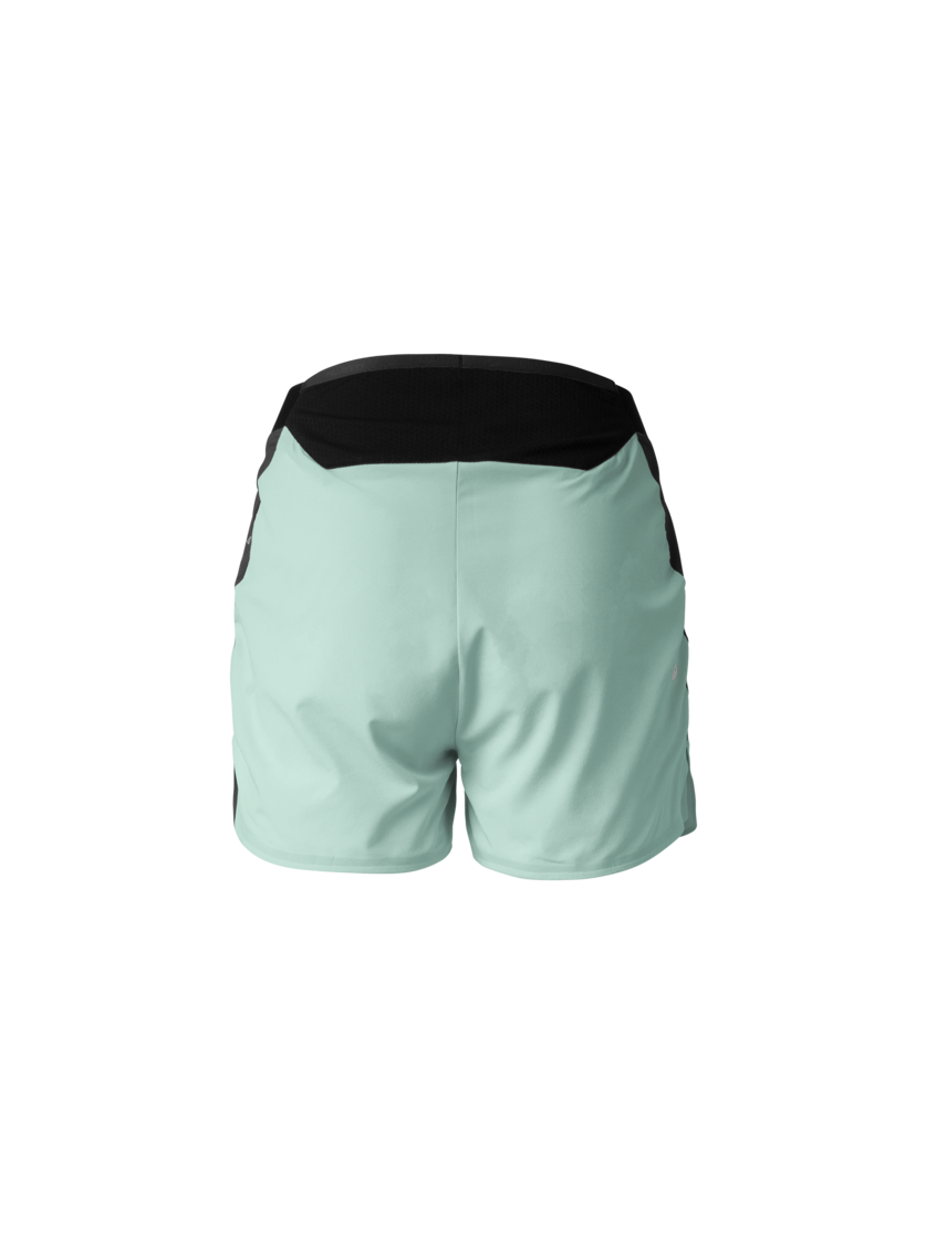 Martini Sportswear - Hillclimb Ultra Shorts W - Kurze Hosen in ibiza blue-black - Rückansicht - Damen