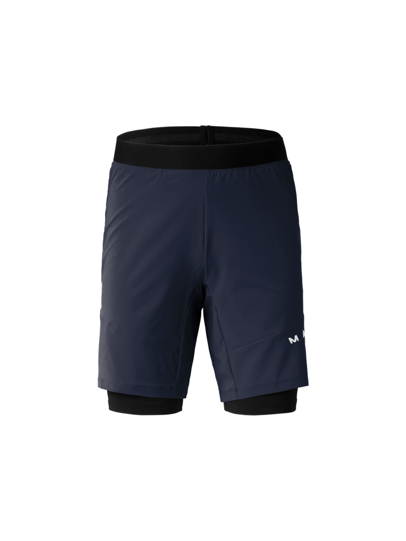 Martini Sportswear - Hillclimb 2in1 Shorts M - Kurze Hosen in true navy - Vorderansicht - Herren