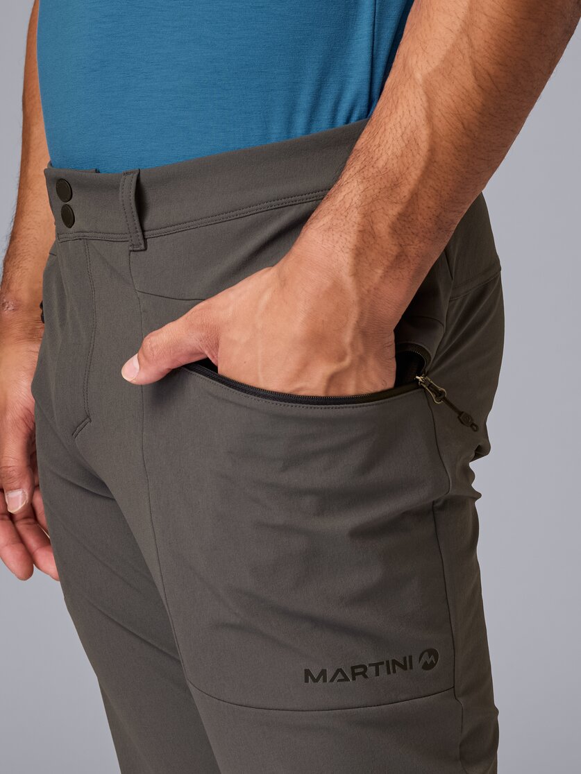 Martini Sportswear - Alpmate Pants M - Long pants in black - Detail 2 - Men