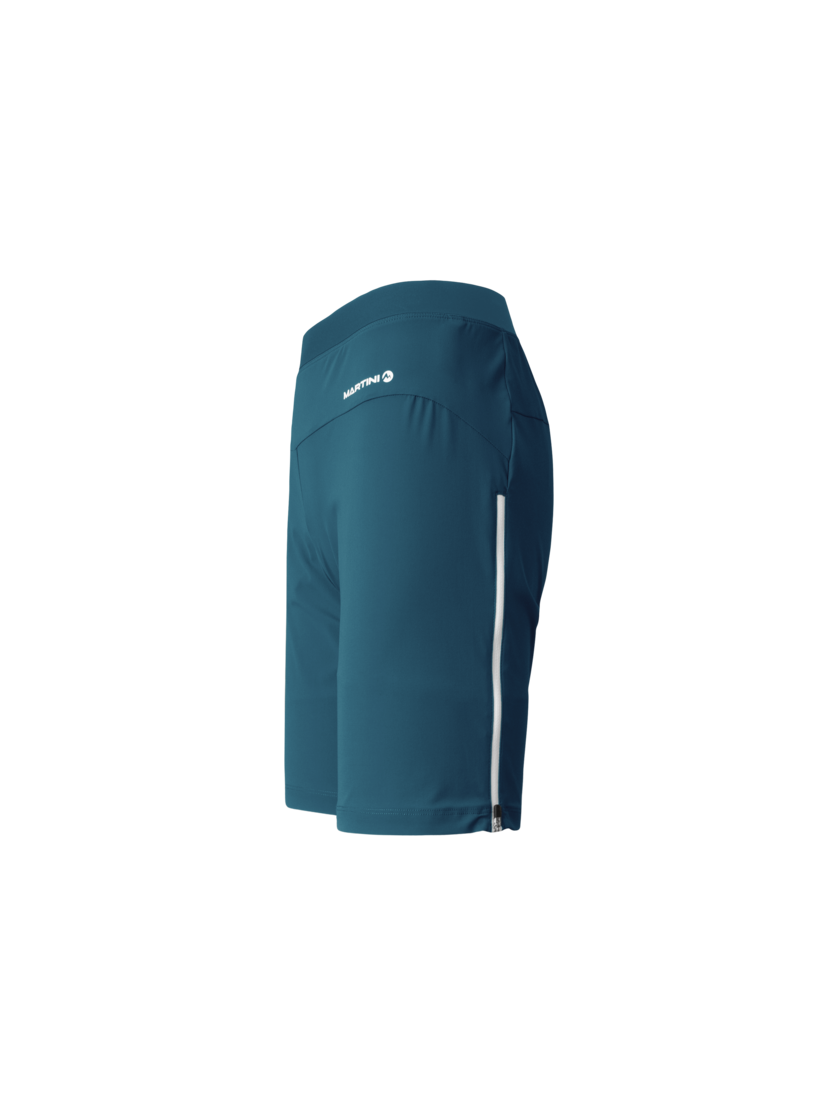 Martini Sportswear - Trektech Shorts W - Shorts in poseidon-ice - vista laterale - Donna