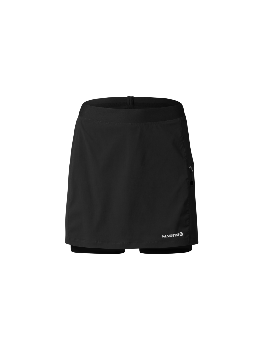Martini Sportswear - Alpmate Skirt W - Röcke in black - Vorderansicht - Damen