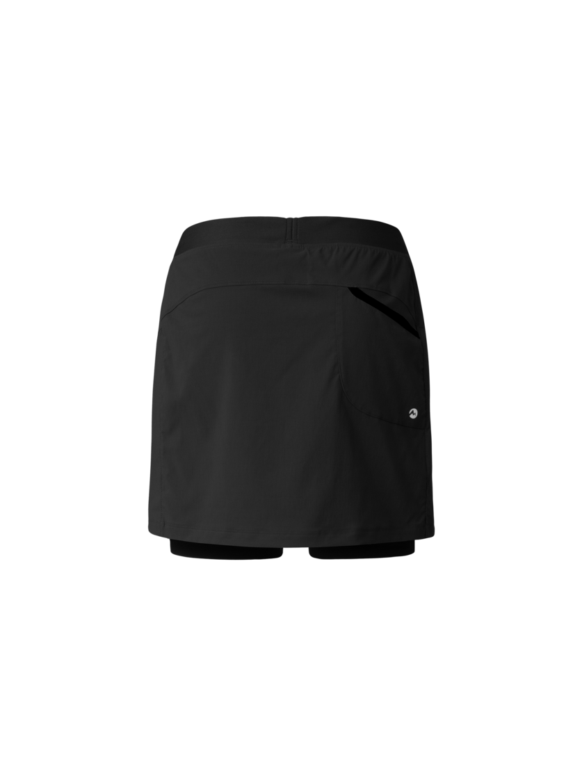 Martini Sportswear - Alpmate Skirt W - Röcke in black - Rückansicht - Damen